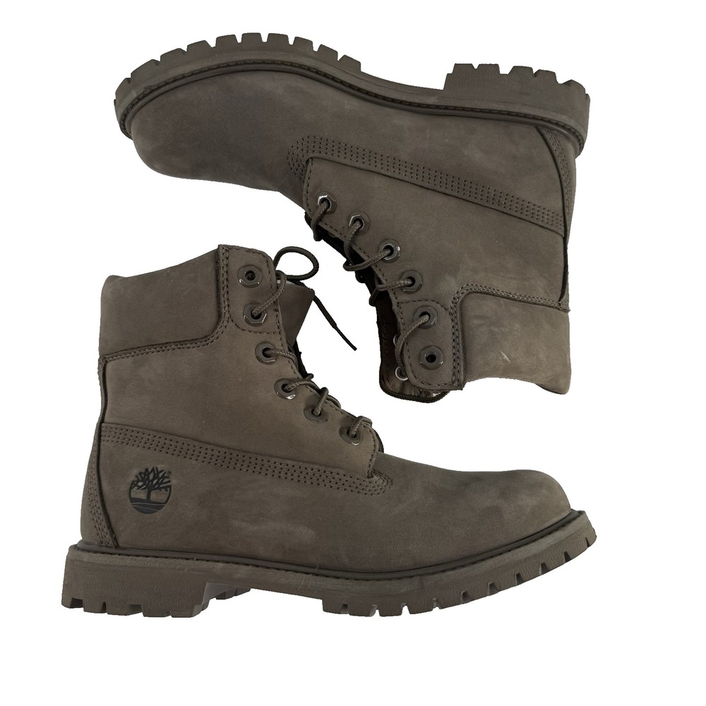 Timberland Nellie Waterproof Chukka Hiking Boots Women 7 Taupe Nubuck Insulated